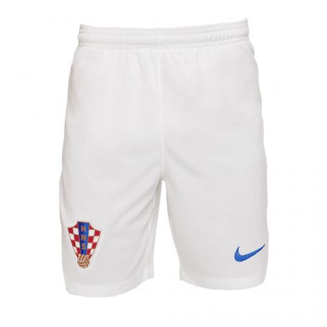 2022-2023 Croatia Home Shorts (White) - Kids
