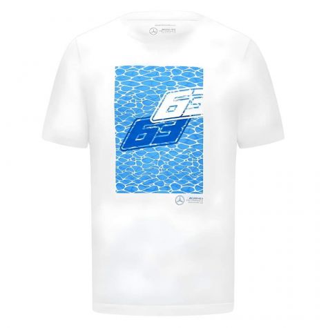 2023 Mercedes-AMG George Russell 'No Diving' Tee (White)