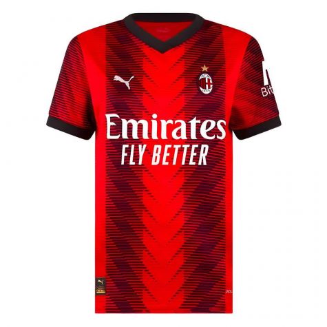 2023-2024 AC Milan Home Shirt (Ladies)
