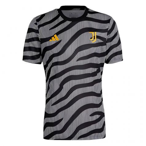 2023-2024 Juventus Pre-Match Shirt (Black)
