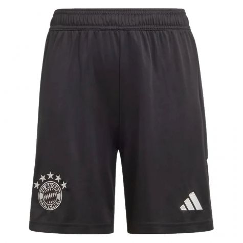 2023-2024 Bayern Munich Goalkeeper Shorts (Black) - Kids