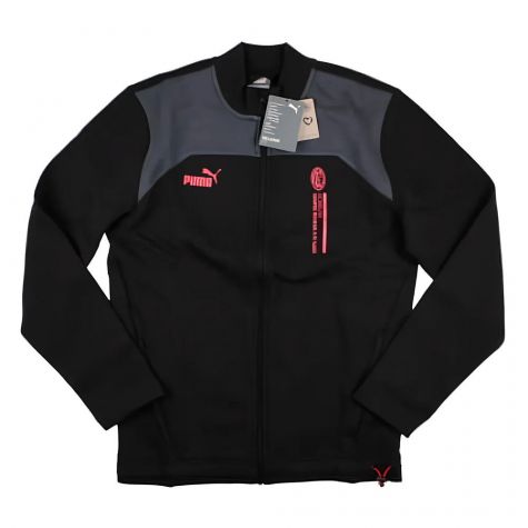 2023-2024 AC Milan FtblCulture Track Jacket (Black)