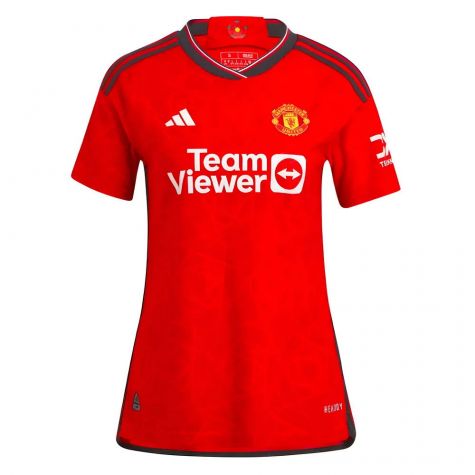 2023-2024 Man Utd Authentic Home Shirt (Ladies)