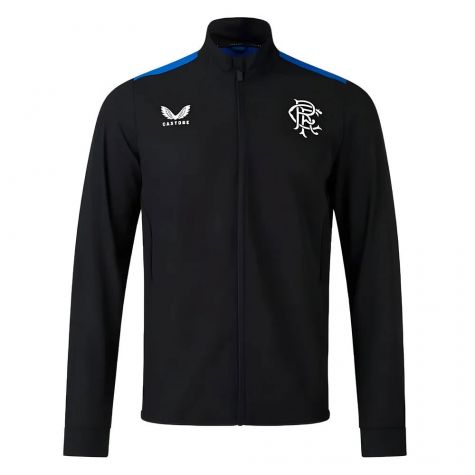 2023-2024 Rangers Players Training Anthem Jacket (Black)