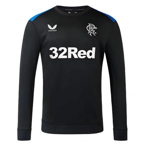2023-2024 Rangers Players Matchday Sweatshirt (Black)