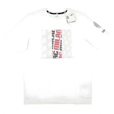 2023-2024 AC Milan FtblCore Graphic Tee (Grey)