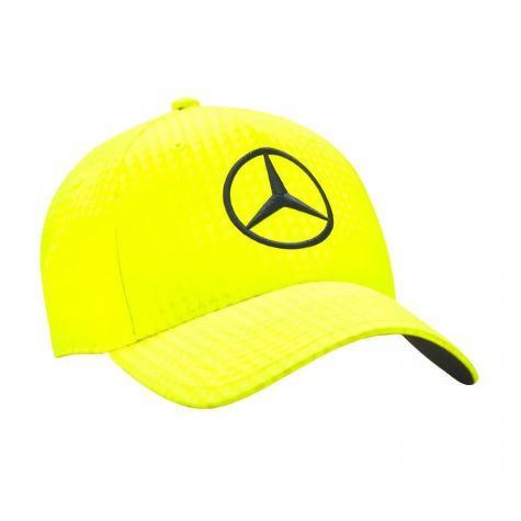 2023 Mercedes Lewis Hamilton Driver Cap (Neon Yellow)