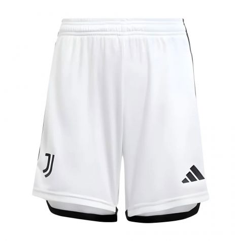 2023-2024 Juventus Away Shorts (White) - Kids