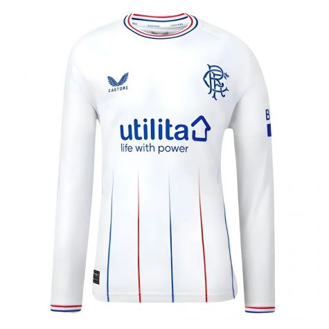 2023-2024 Rangers Away Long Sleeve Shirt (Kids)