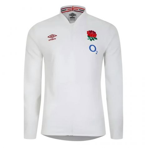 2023-2024 England Rugby Anthem Jacket (White)