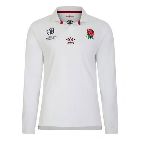 England RWC 2023 Home LS Classic Jersey (Kids)