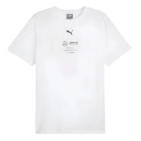 2023 Mercedes Singapore Race Tee (White)