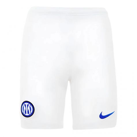 2023-2024 Inter Milan Away Shorts (White) - Kids