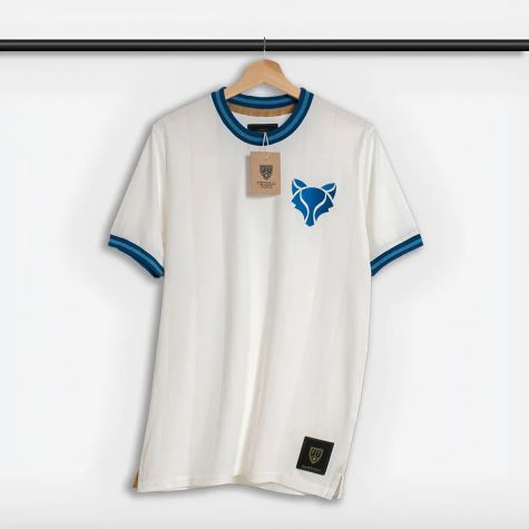 The Fox Away Retro Football Shirt (White)