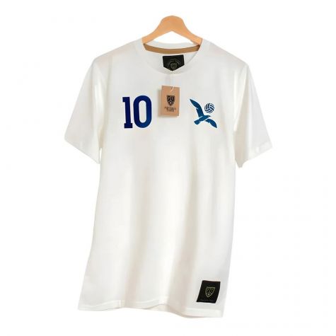 The Seagull 10 Retro Football Tee (White)