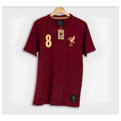 The Bird Steven Gerrard Bordeaux 8 Retro T-Shirt