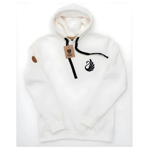 Swansea Retro Football Hoodie The Swan