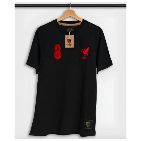 Liverpool Steven Gerrard The Bird Black 8 Shirt
