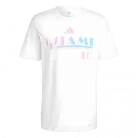 2023-2024 Inter Miami Messi Miami 10 T-Shirt (White)
