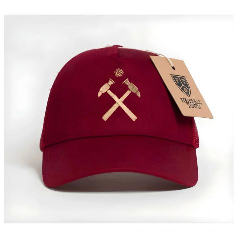 The Ironworks Trucker Cap (Claret)