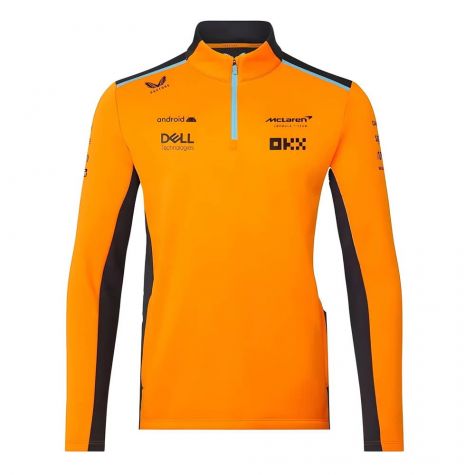 2024 McLaren Replica Half Zip Midlayer Top (Orange)