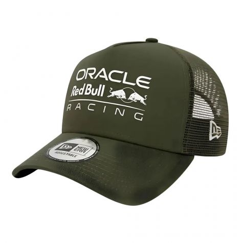 2024 Red Bull Racing Seasonal EF Trucker Cap (Olive)