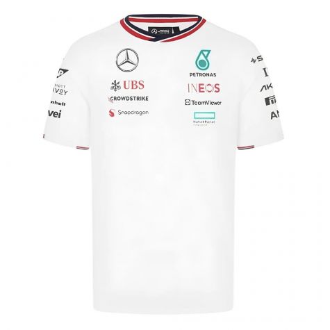 2024 Mercedes-AMG Team Driver T-Shirt (White)