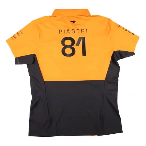 2024 McLaren Oscar Piastri Replica Polo Shirt - Autumn Glory (Womens)