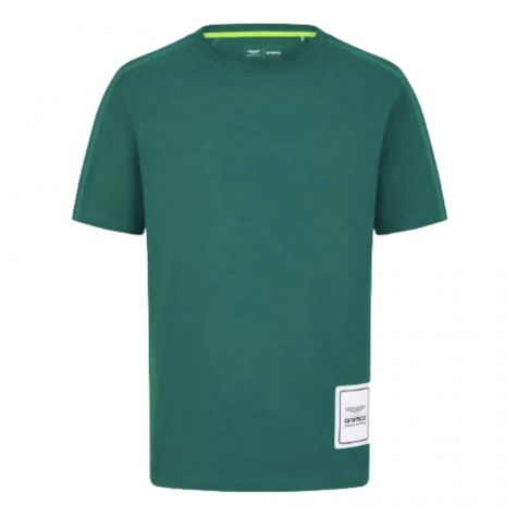 2024 Aston Martin Mens Logo Tee (Green)