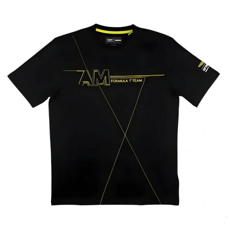2024 Aston Martin Lifestyle Wireframe Tee (Black)