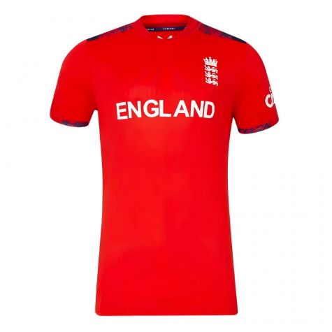 2024 England Cricket T20 Replica S/S T-Shirt - World Cup