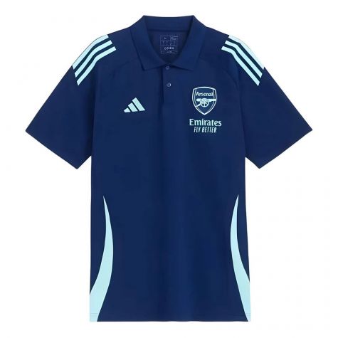 2024-2025 Arsenal Polo Shirt (Night Sky)