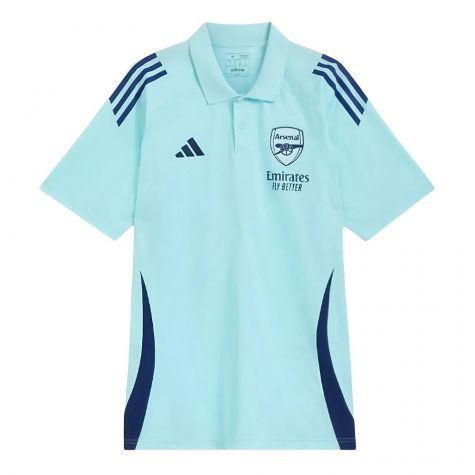 2024-2025 Arsenal Polo Shirt (Clear Aqua)