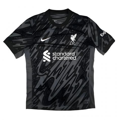 2024-2025 Liverpool Home Goalkeeper Shirt (Black)