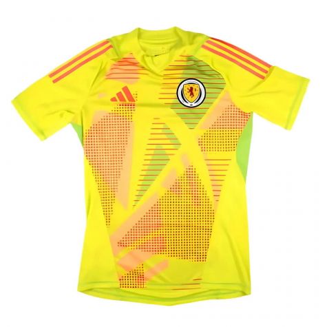 2024-2025 Scotland Home Goalkeeper Shirt (Yellow)