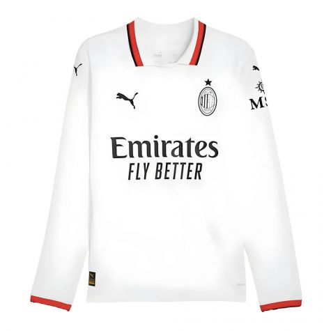 2024-2025 AC Milan Away Long Sleeve Shirt