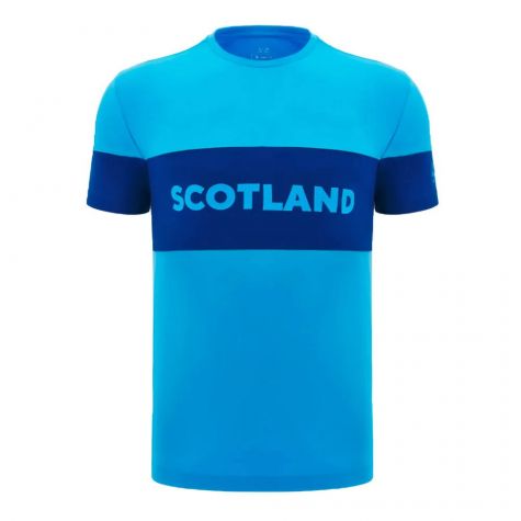 2024-2025 Scotland Rugby Leisure Cotton T-Shirt (Sky Blue) - Kids