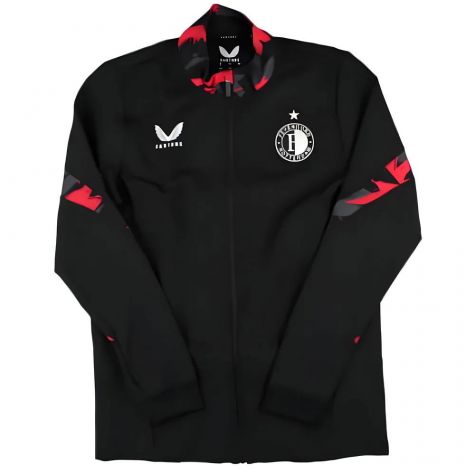2024-2025 Feyenoord Matchday Anthem Jacket (Black)