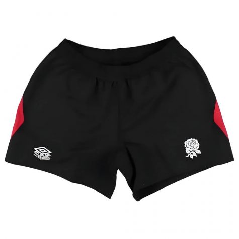 2024-2025 England Rugby O2 Contact Training Shorts (Black)