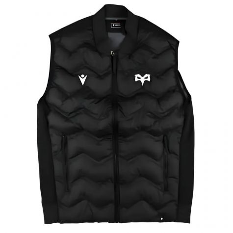 2024-2025 Ospreys Rugby Athletic Gilet (Black)