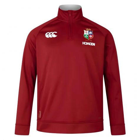 2024-2025 British and Irish Lions 1/4 Zip Fleece (Red)