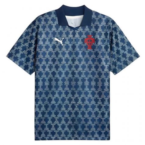 2025-2026 Portugal ftblNRGY Retro Jersey (Persian Blue)