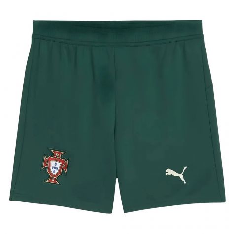 2025-2026 Portugal Home Shorts (Green) - Kids
