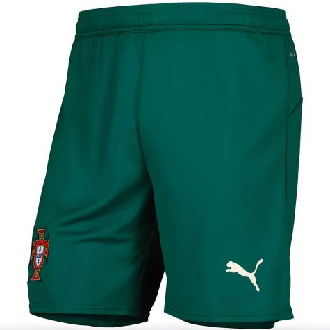 2025-2026 Portugal Home Shorts (Green)
