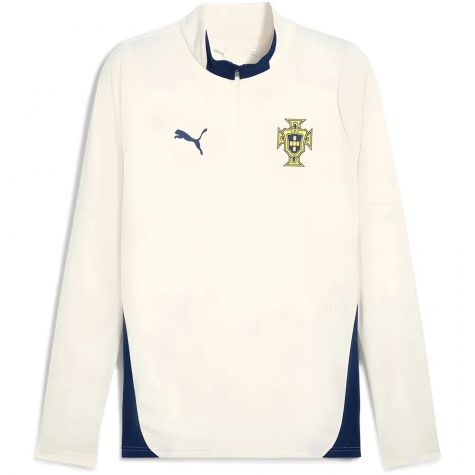2025-2026 Portugal Training 1/4 Zip Top (Sugared Almond) - Kids