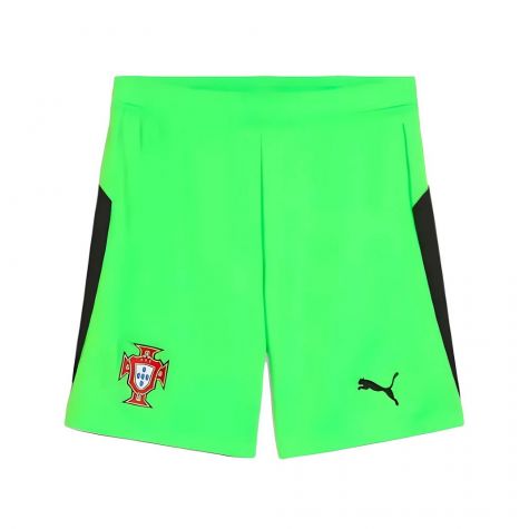 2025-2026 Portugal Home Goalkeeper Shorts (Green)