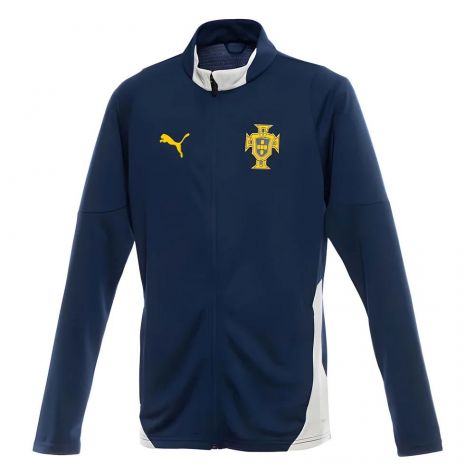 2025-2026 Portugal Training Jacket (Persian Blue)