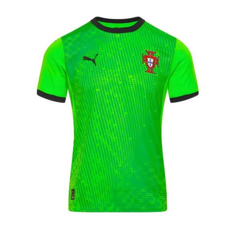 2025-2026 Portugal Home Goalkeeper Shirt (Green)