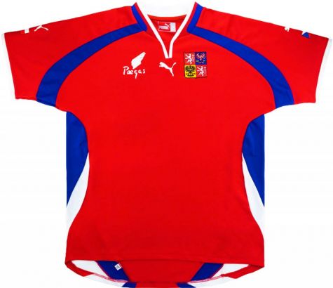 Czech Republic 2000-02 Home Shirt ((Very Good) L) ((Very Good) L)