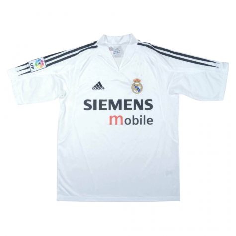 Real Madrid 2004-05 Home Shirt ((Excellent) S) ((Excellent) S)